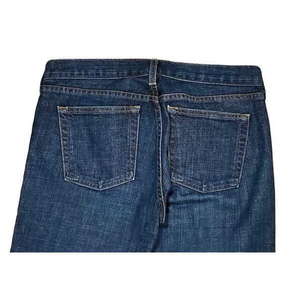 J. Crew Womens Jeans Matchstick Size 28R 33.5 Inseam Dark Blue Wash Excellent - Picture 5 of 6